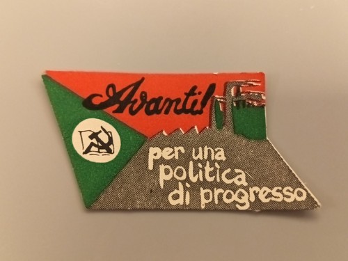 Coccarda partito socialista - coccarda,