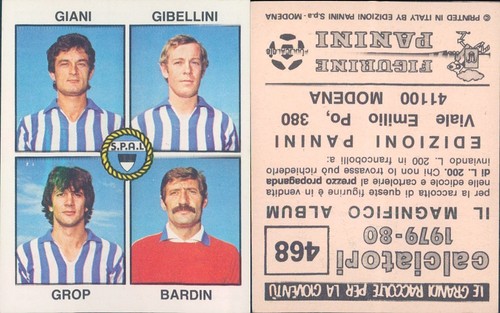 Calciatori panini - calciatori,