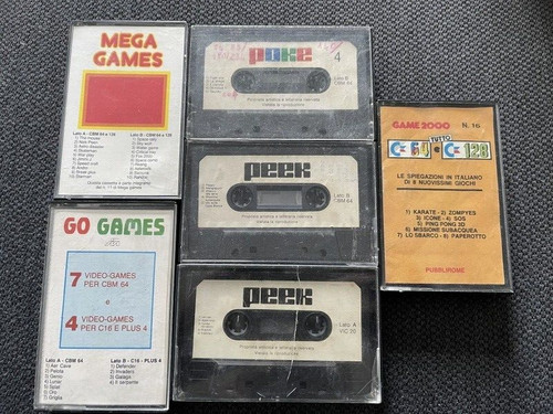Lotto cassette giochi - lotto,