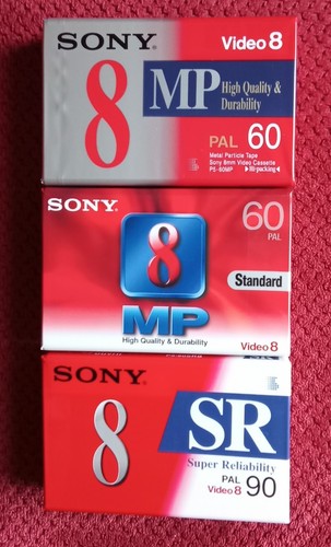 Sony video cassette lotto di - 8,