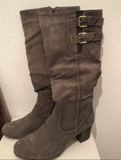 Stivali scamosciati Marrone Nr 40