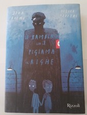 Libro IL BAMBINO CON IL PIGIAMA A RIGHE  Rizzoli  Serie Narrativa Ragazzi  2017