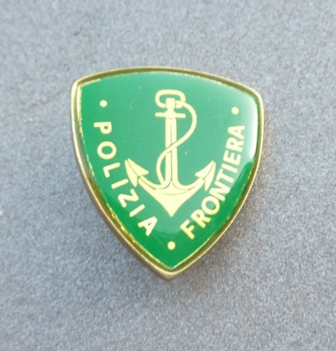Distintivo vetrificato polizia - vetrificato,