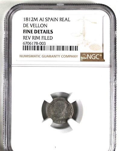 1812 1 reale - ai, (spagna)