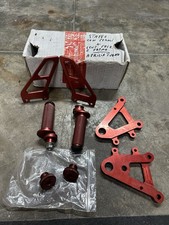 Pedane Racing In Ergal Originali Per Tuono 1000 Prima Generazione