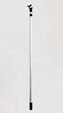 Asta telescopica da 2 metri per finestre da tetto e persiane, alluminio, bian...