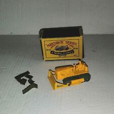 MATCHBOX MOKO LESNEY CARTEPILLAR BULLDOZER N.18 OBSOLETO