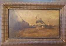 RONTINI FERRUCCIO – La Chiocciola, 1942  (Olio su tavoletta, 17 x 30)