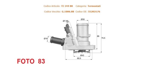 1006 termostato completo - termostato,