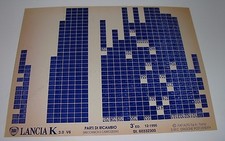 Parti Di Ricambio Lancia K Kappa 3.0 V6 Ersatzteilkatalog Mechanik + Karosserie