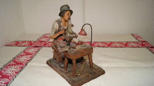 Statua terracotta firmata - terracotta,