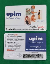 Scheda telefonica nuova tipo