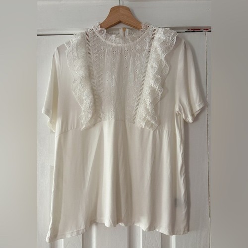 Top pol elegante pizzo - top, in
