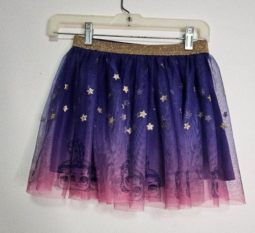 Gonna foderata tulle stelle - foderata,
