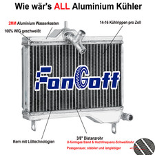 Radiatore 2 file per Yamaha