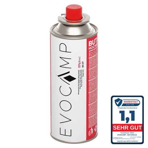 Cartucce gas butano evocamp - gas,