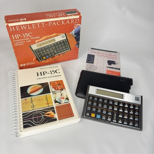 Hewlett packard 15c - hewlett-packard, hp-15c