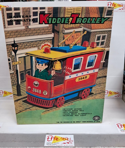 Kiddie trolley battery - trolley,