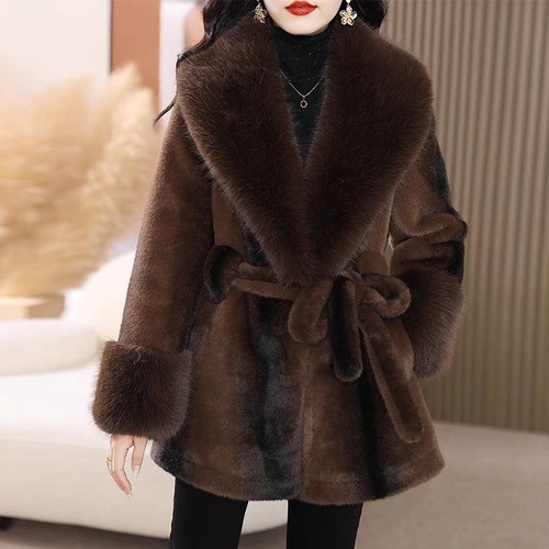 Cappotto pelliccia visone vera
