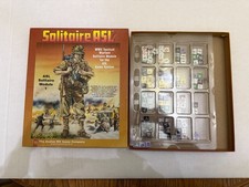 Gioco da tavolo vintage 1995 Solitario ASL A Squad Leader Avalon Hill seconda guerra mondiale