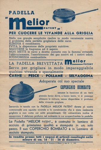 Antico volantino 1937 - volantino,