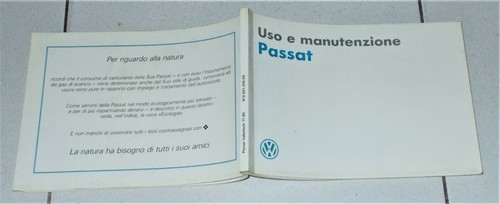 Volkswagen passat libretto uso - passat,