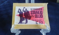 Bustina figurine dell' album "Le Comiche di Stanlio & Ollio", nuova, chiusa.