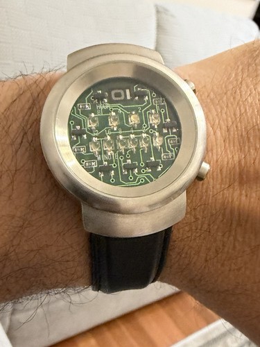 Raro orologio binario - , 01