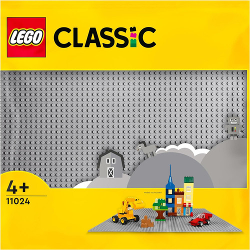 Lego classic base - -, grigia