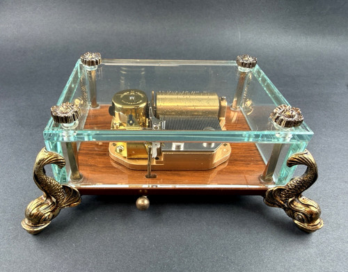 Music box vintage swiss - vintage, reuge
