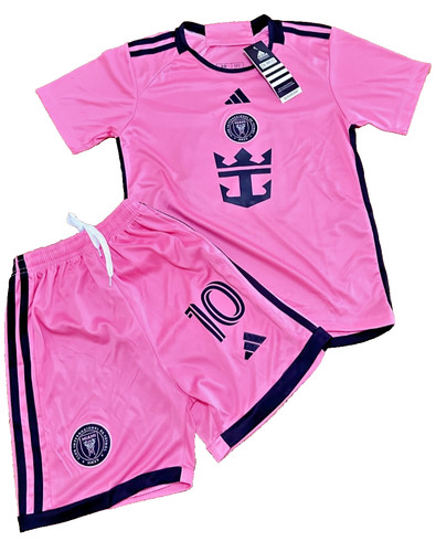 Kids pink messi number - pink,