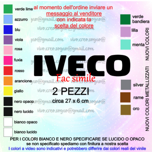 Adesivo vinile tuning iveco - adesivo,