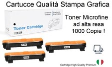 3 Toner TN1050 Cartuccia Compatibile per Multifunzione Brother MFC-1815 1910W 