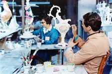 Cartolina - Mani di Fioraie all'Opera - Manifattura d'Arte Antonio Zen 1975 ca.