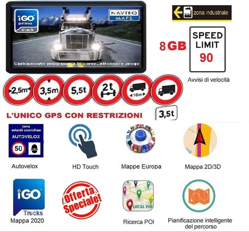 Navigatore satellitare gps per - satellitare,