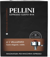 Pellini Gustobar N.1, Caffè Macinato per Macchina Espresso Dal Gusto Vellutato, 