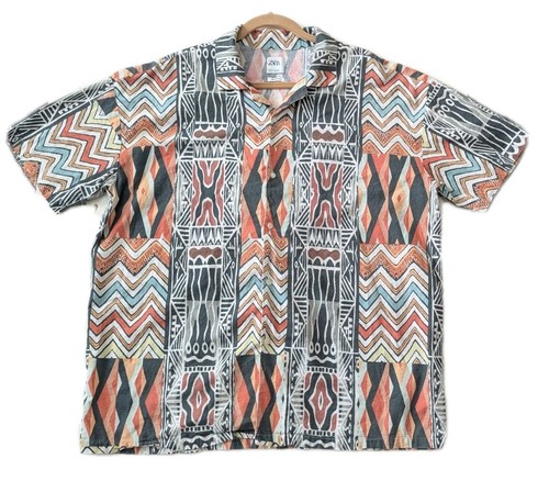 Zara man multicolor - man, abstract
