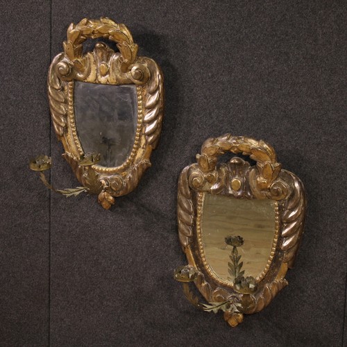 Coppia applique italiane - coppia, di