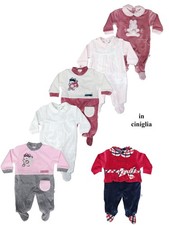 Tutine neonate in ciniglia prima nascita per corredino NAZARENO GABRIELLI  