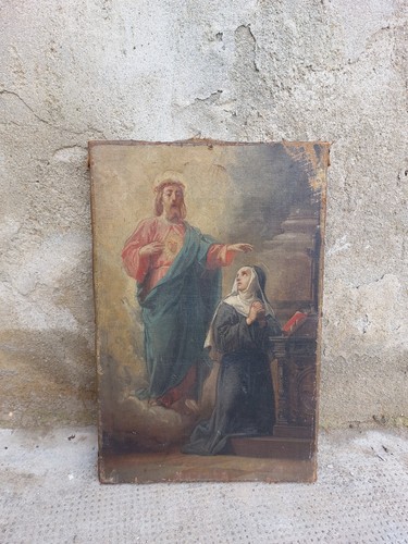 Dipinto olio tela - olio, su
