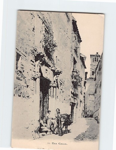 Cartolina una calle - cartolina,
