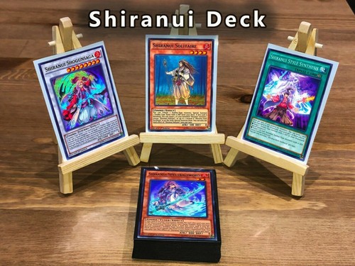 Yugioh mazzo completo shiranui - mazzo,