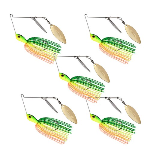 Pezzi lotto esche spinner - 5,