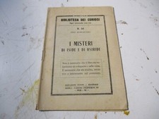 BIBLIOTECA DEI CURIOSI n. 54 "I MISTERI DI ISIDE E OSIRIDE di N. BURRASCANO" 193