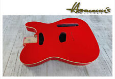 Tele Erle/Corpo Ontano, Hot Rod Rosso, Crema Doppio Attacco, circa 2,4 kg