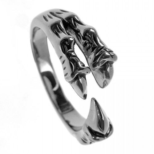 Edelstahl anello artiglio - anello,, di