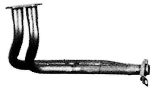 Tubo gas scarico per - cv,