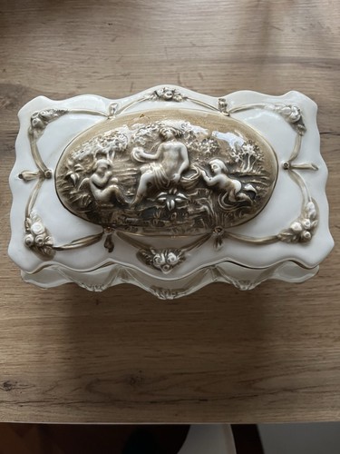 Scatola portagioie capodimonte - scatola,