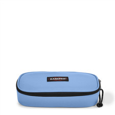ASTUCCIO eastpak OVAL SINGLE portapenne con zip AIR BLUE azzurro