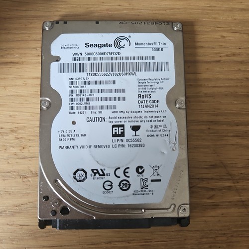 Disco rigido notebook 500 - , gb